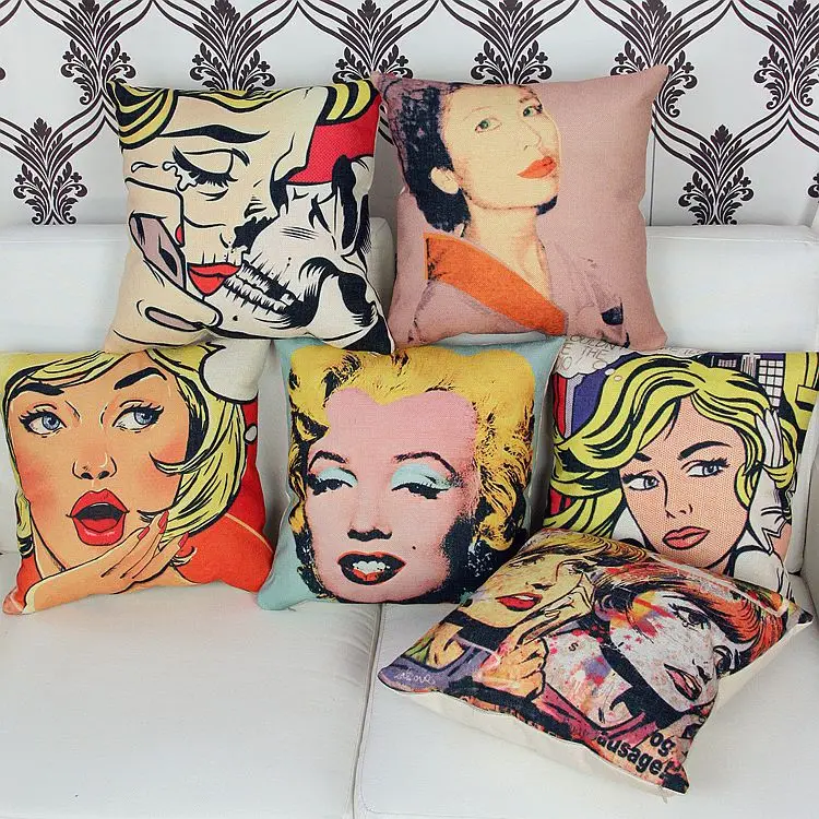 Коллекция Истории девушек декоративный массажер в стиле поп арт винтажные