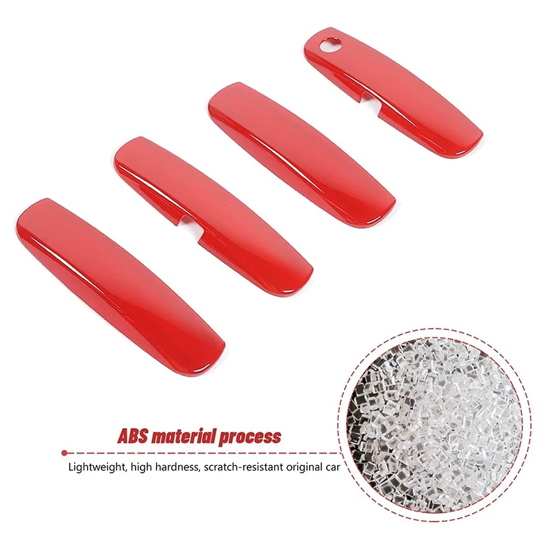 

for Dodge Charger 2010-2020 Car Accessories Exterior Door Handles Trim Cover Trim Sticker Decals