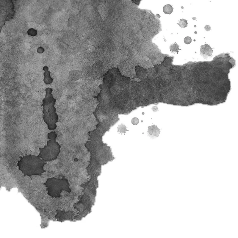 Настенная картина Rorschach Test акварелью на холсте подарок психолога постеры и