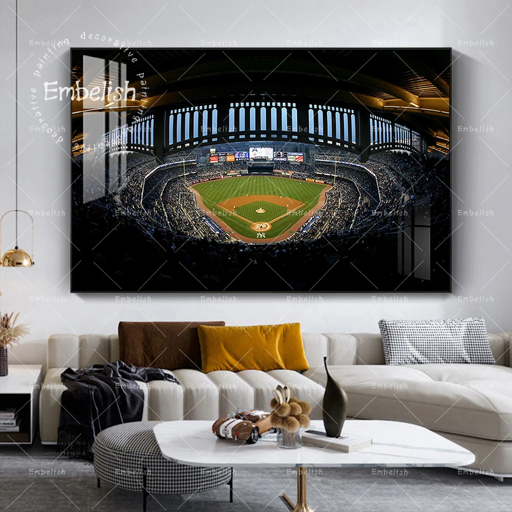

Embelish 1 Pieces Large Stadium Sports Wall Pictures For Living Room Modern Home Decor Posters HD Spray On Canvas Painting Arts