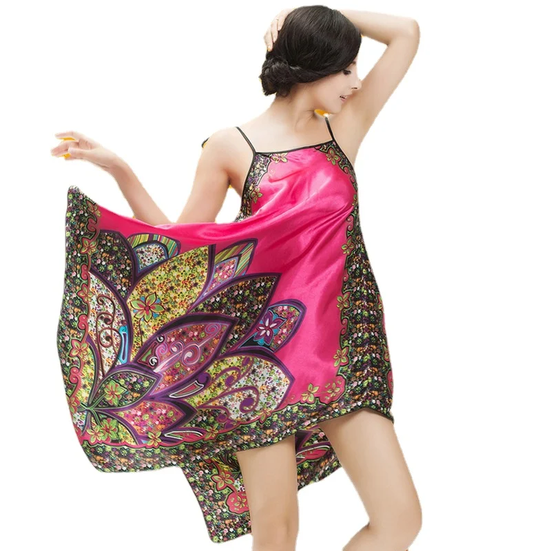 

Вискозная ткань, Женская домашняя одежда, женское нижнее белье, женская сексуальная юбка на бретелях, свободная одежда для сна