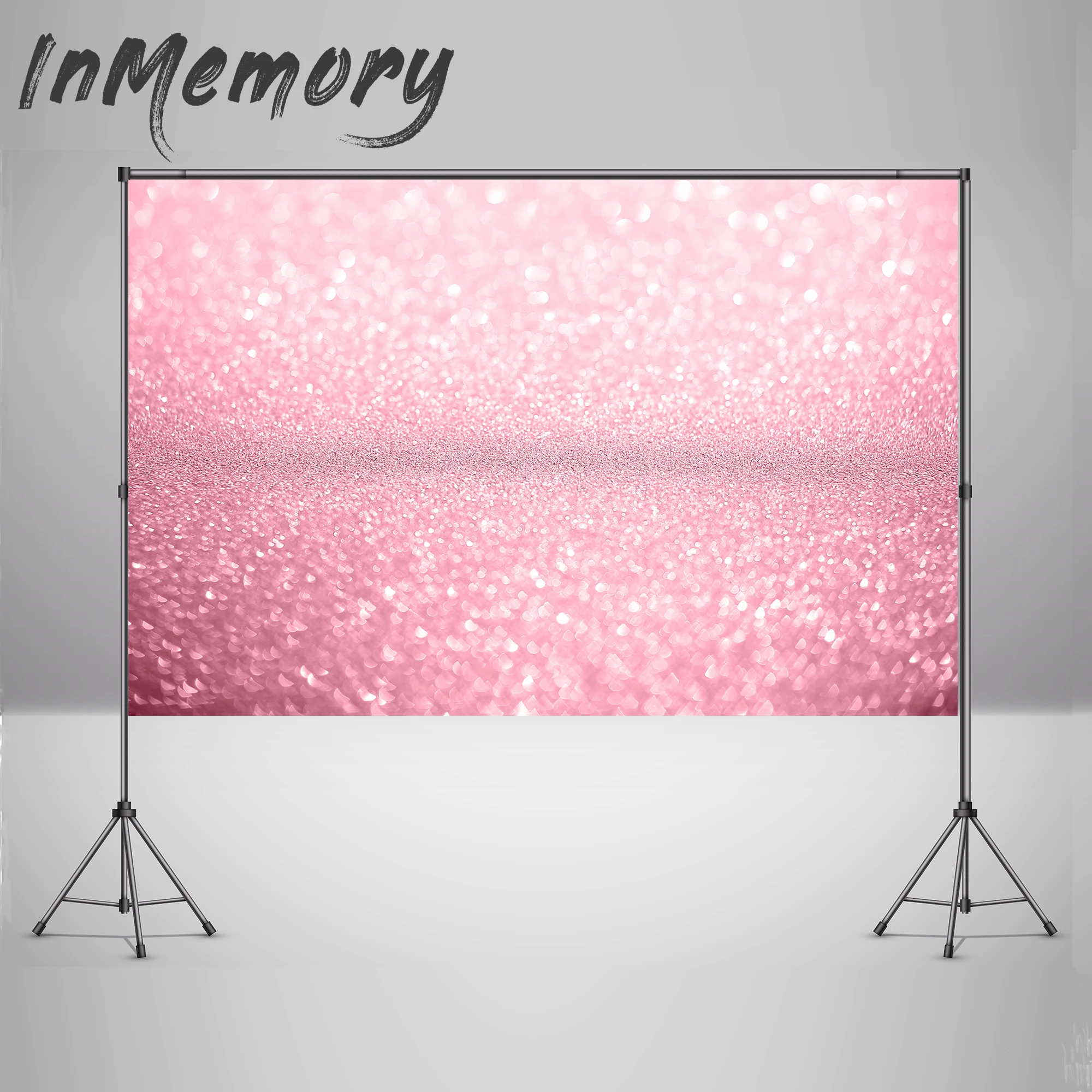 Фон для фотосъемки с изображением Блестящий розовый фон вечерние свадебное