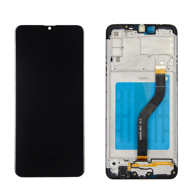 Pantalla LCD Original para SAMSUNG Galaxy A20S SM A207F A207M DS A2070, montaje de digitalizador con pantalla t&aacute;ctil con o sin marco-2