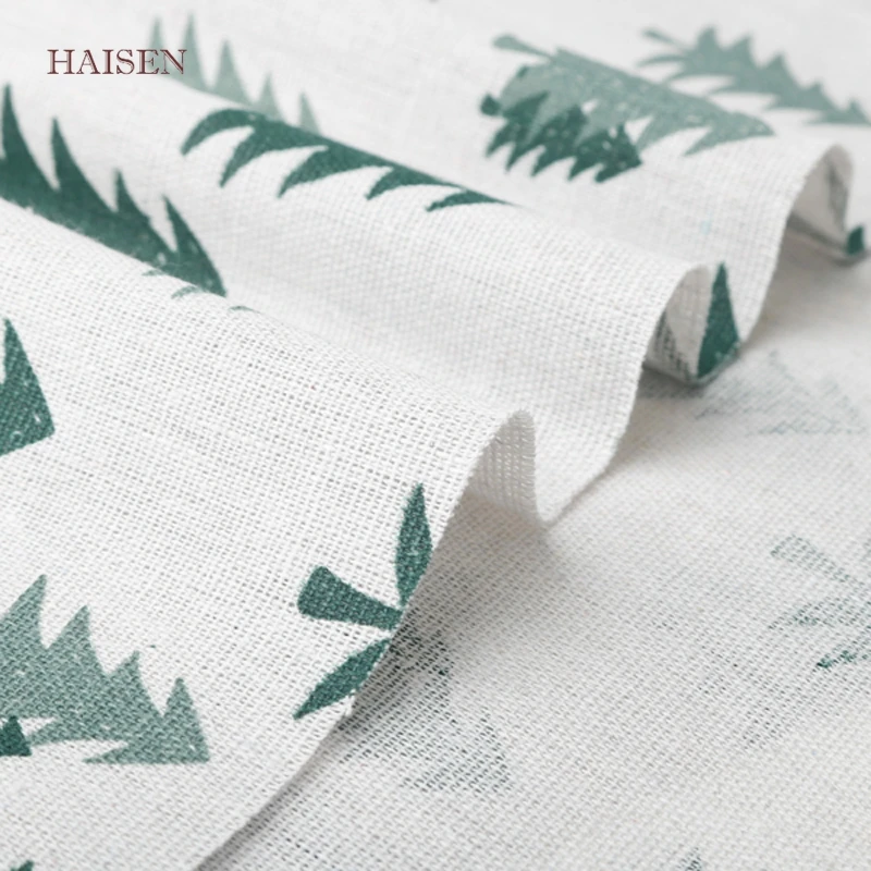 Ткань с принтом из хлопка и льна для домашнего текстиля сделай сам шитье квилтинг