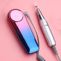 2021 new electric nail file wireless nail grinder milling cutter pedicure manicure machine rechargeable nail drilling machine