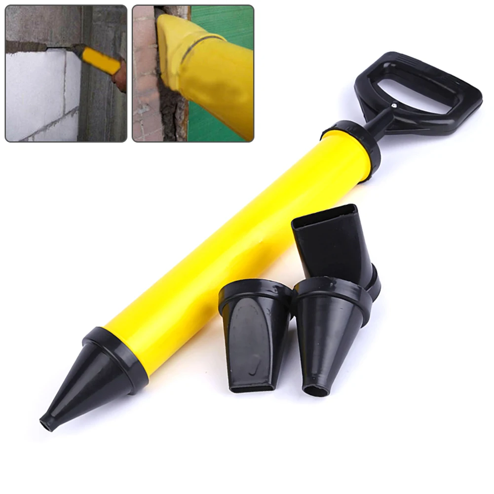 Stainless Steel Caulking Gun Pointing Brick Mortar & Grouting Sprayer Applicator Tool for Cement lime 4 Nozzle | Инструменты
