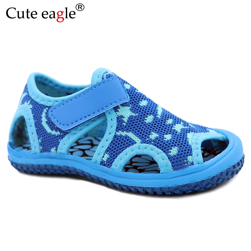 

Cute eagle 2020 Children's sandals boys beach shoes Camouflage soft wear non-slip girls baby toddler shoes kids barefoot shoes