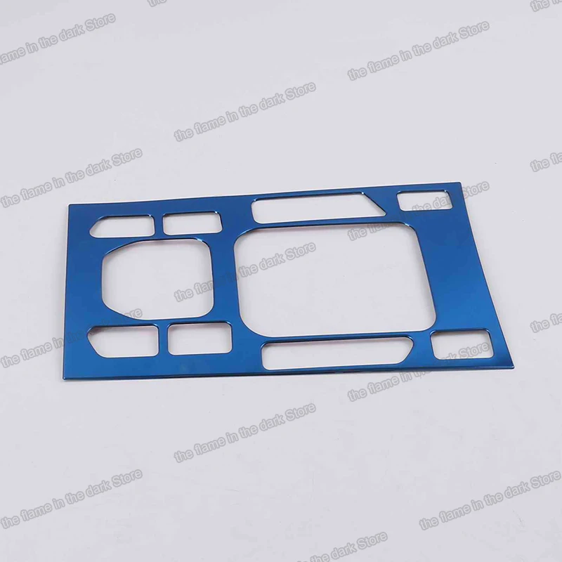 

Lsrtw2017 Stainless Steel Car Gear Panel Trims for Haval H6 Coupe 2018 2019 2020 Chrome Interior Accessories