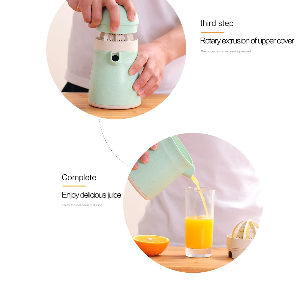 

Creative Penguin Mini Portable Blender Manual Juicer Easy Clean Children Outdoor Juice Drinking Kitchen Organizat Lemon Squeezer