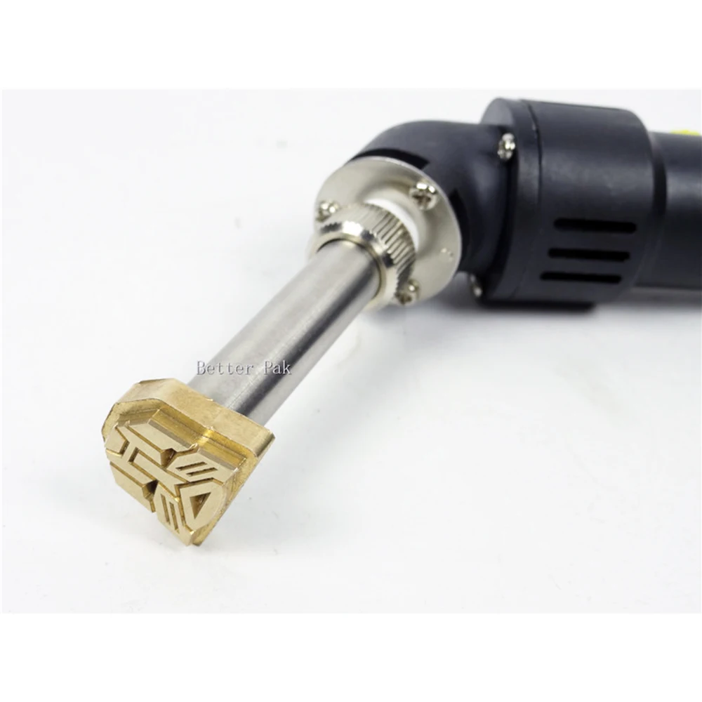 MT-W200 RCIDOS ручка электрический торт Марка позолоченная кожа штамповочная машина 220