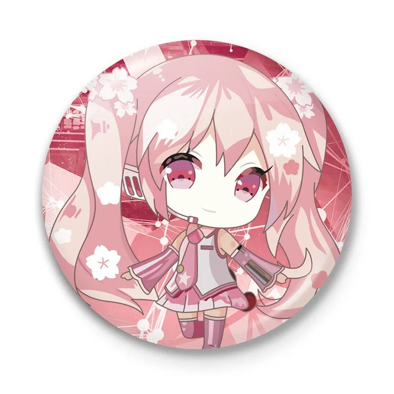 Шляпа Хацуне Мику Брошь Бейдж Аксессуары Аниме Периферия Броши для Сумки Анимационные Производные Подарки Игрушка.