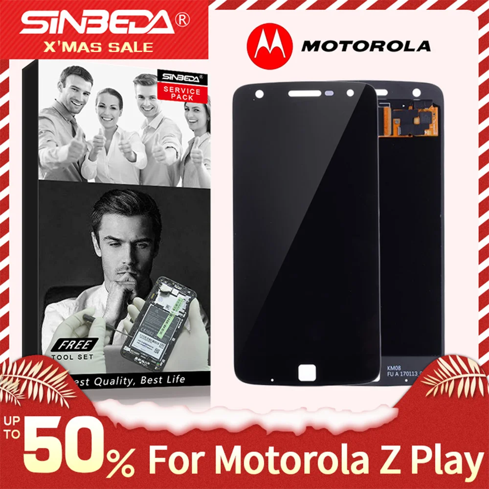 5," AMOLED для Motorola Moto Z Play XT1635 ЖК-дисплей сенсорный экран дигитайзер для MOTO Z Play ЖК-экран XT1635 XT1635-02 ЖК-дисплей