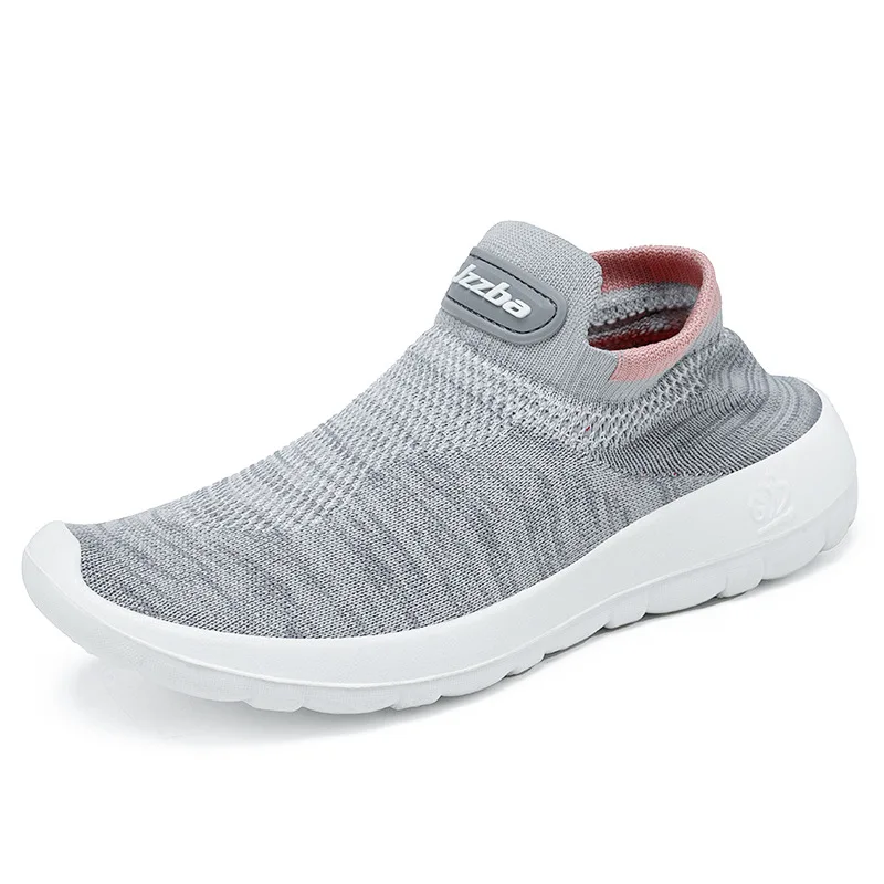 

Unisex Mesh Men's Summer Walking Shoes Yoga Women's Shoes Breathable Hollow Mesh Casual Sneakers Women Middle-aged Mom Shoes