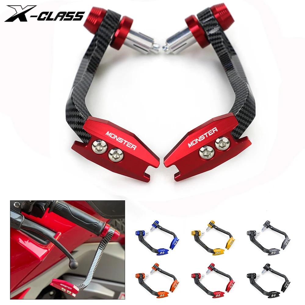 

Motorcycle Lever Guards Handlebar Crash Falling Protector CNC Aluminum Accessories For Ducati Monster 1200S 821 696 797 795 950