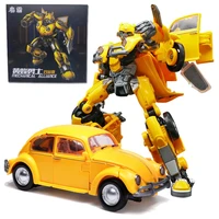 taiba h6001 3 alloy yellow bee ys 03 ys 01 transformation 21cm film warrior bmb mode action figure robot model toy kids gift