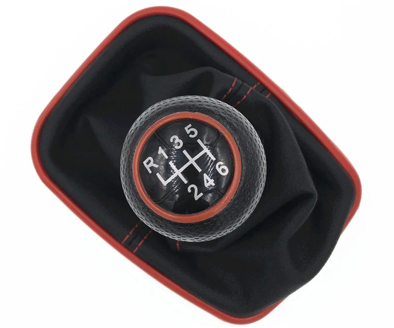 6 скоростей красная ручка переключения рулевого механизма автомобиля рычаг Gaitor