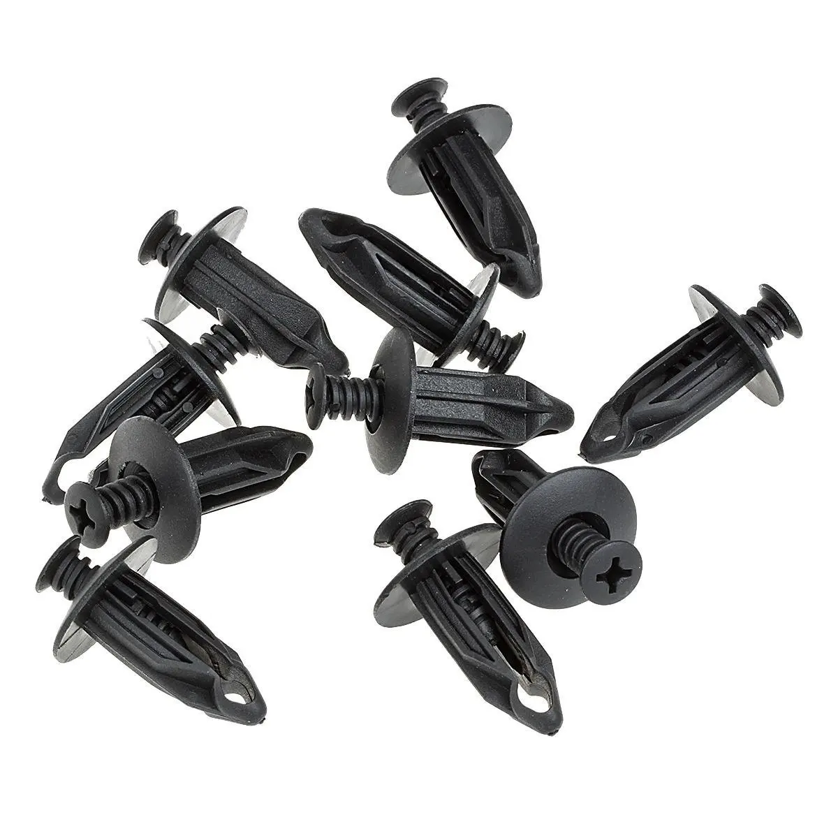 

1120 Applicable To Honda Front and Rear Splinter Nails Hexagonal Screws Through-core Nails Plastic Rivet Fixing Clip Buckle