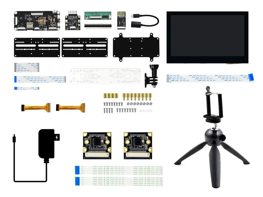 Компьютерный модуль 3 + Acce C бинокулярная Плата расширения камера 5 дюймовый ЖК