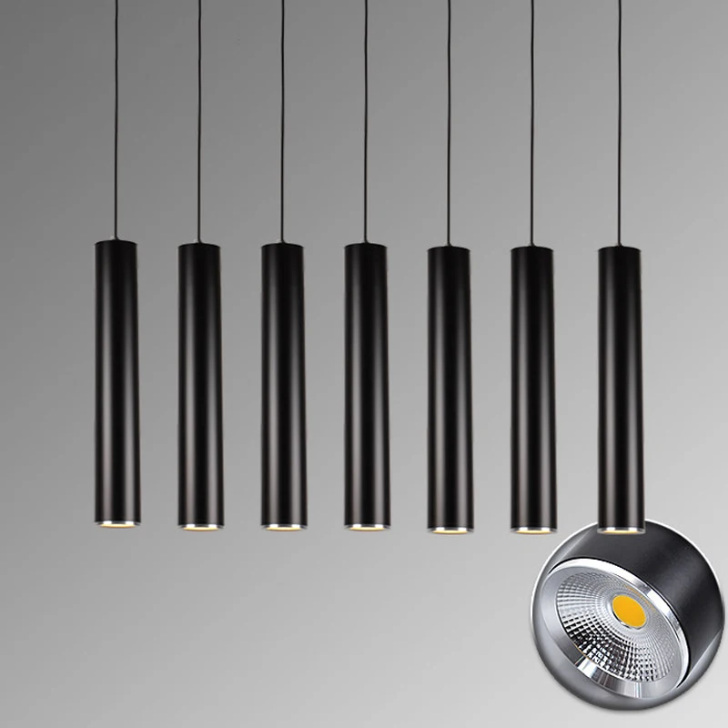 Индивидуальные светодиодные подвесные лампы COB для гостиничного проекта круглые