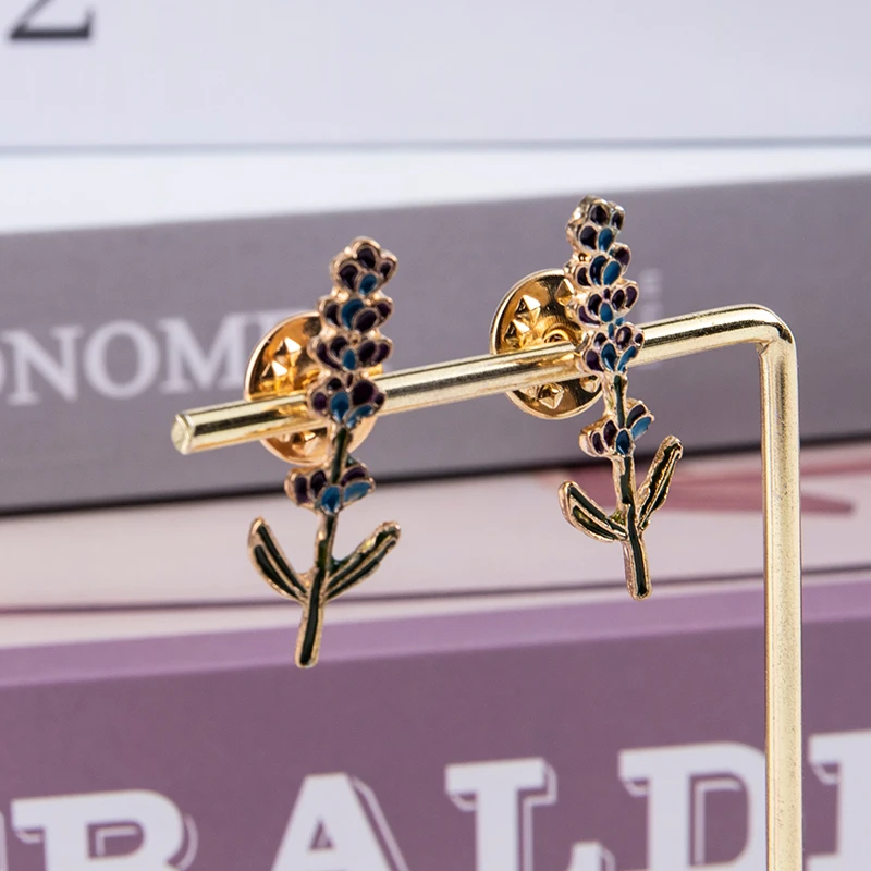 

1 шт., женская брошь в форме букета лаванды