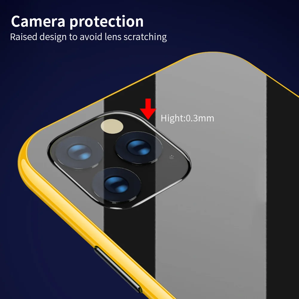 Телефонные аксессуары защитный чехол из закаленного стекла для телефона