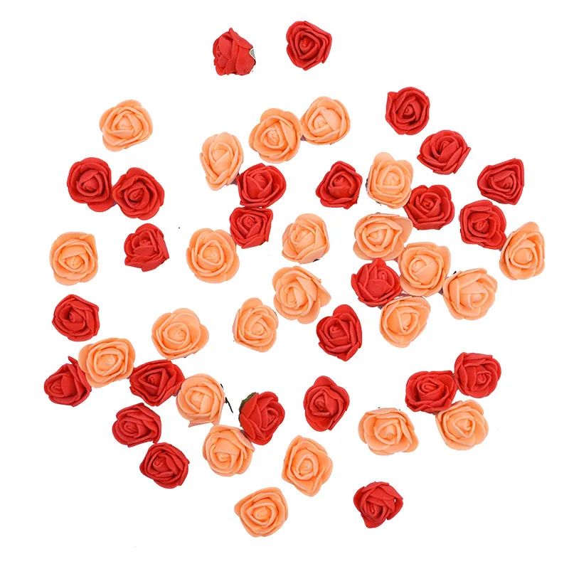 50 шт. Декоративные искусственные листья 2 см | Дом и сад