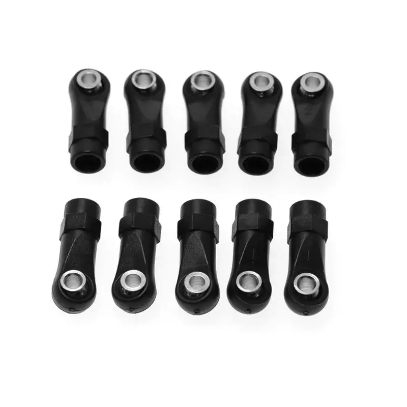

10Pcs Plastic Rod Ends Link Balls for 1/10 TRX-4 TRX4 RC Crawler Car
