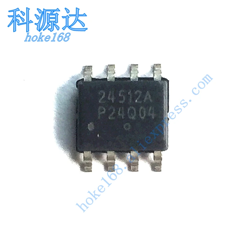10 шт./лот CAT24C512WI-GT3 24C512A SOP8 на