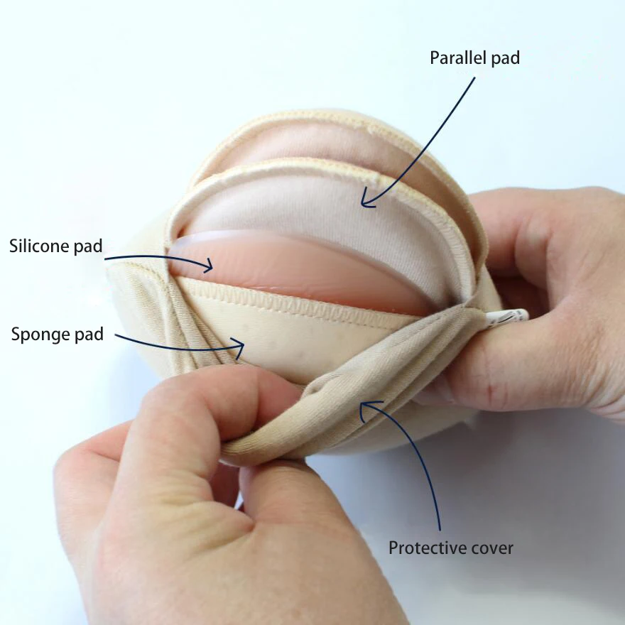Новая спиральная искусственная губка для груди легкая сборочная силиконовая