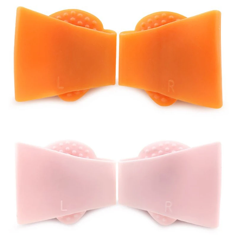 

2pc Foot Care Silicone Forefoot Metatarsal Pads Pain Relief Orthotics Foot Massage Anti-slip Protector High Heel Elastic Cushion