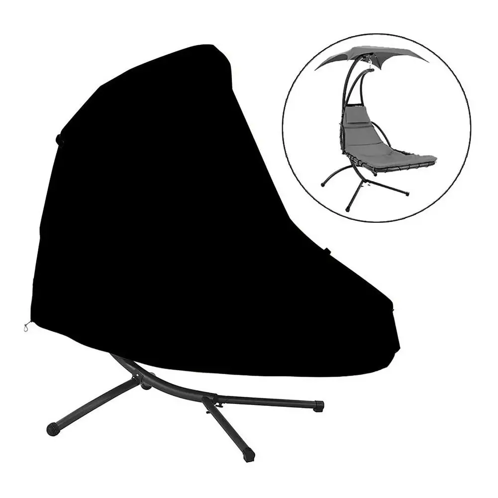 

Waterproof Patio Chair Cover Egg Swing Chair Dust Cover Protector With Zipper Protective Case Outdoor Patio Hanging Chair Cover