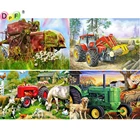 DPF 5D круглаяквадратная алмазная живопись, вышивка крестиком, рукоделие, алмазная вышивка, мозаика, наборы для вышивки, домашний декор