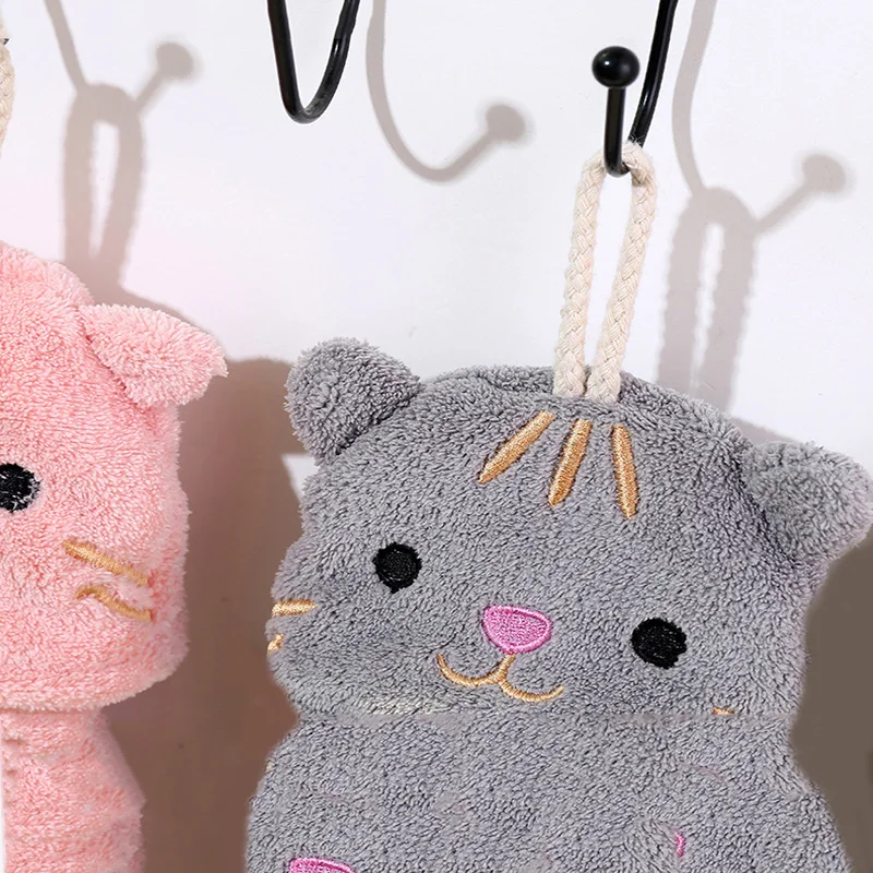 GIANTEX махровое банное полотенце для дома милые модели животных рук коралловый
