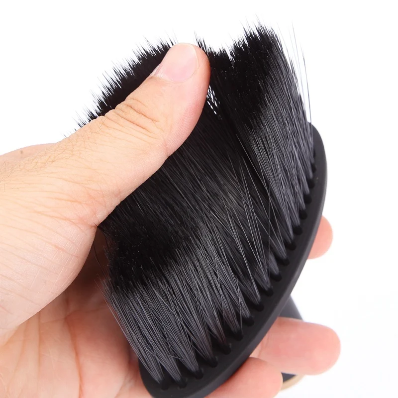 Профессиональные мягкие черные щеточки для волос ухода за кожей лица