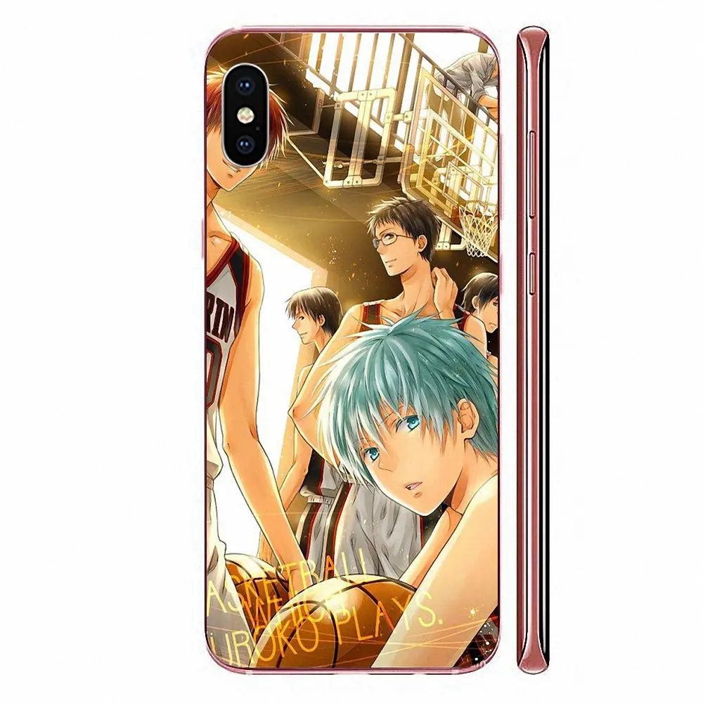 Аниме Kuroko без корзины для Huawei Honor 5C 5X 6A 6X 7 7A 7X 8 8A 8S 8X 9 10 30 Lite Pro Y6 II Y7 Y9 Prime 2019 Мягкий