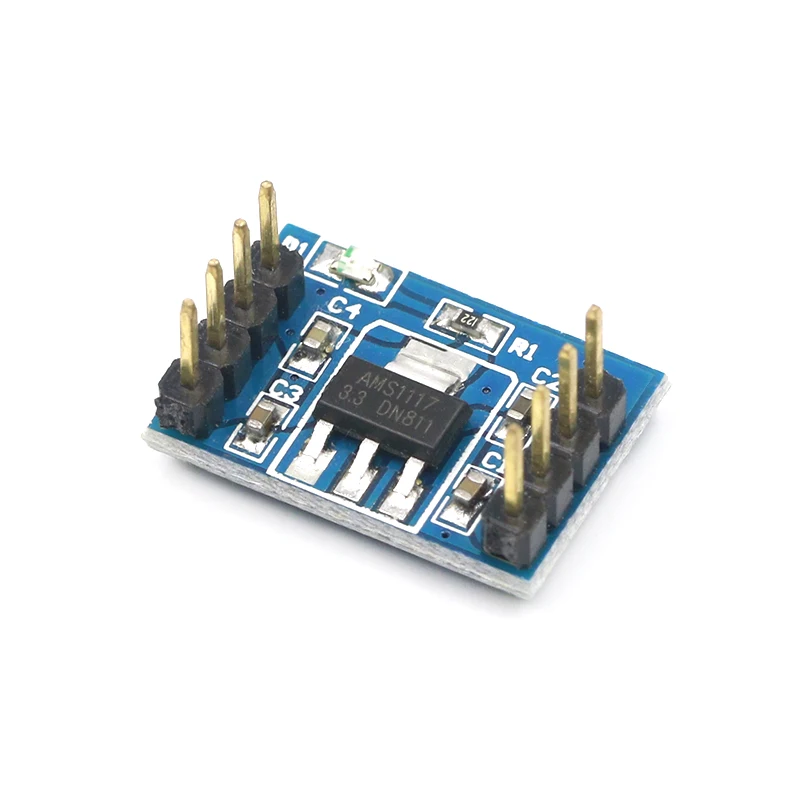 Модуль регулятора напряжения 3 В чип AMS1117/от 5 до быстрое подключение | Электроника