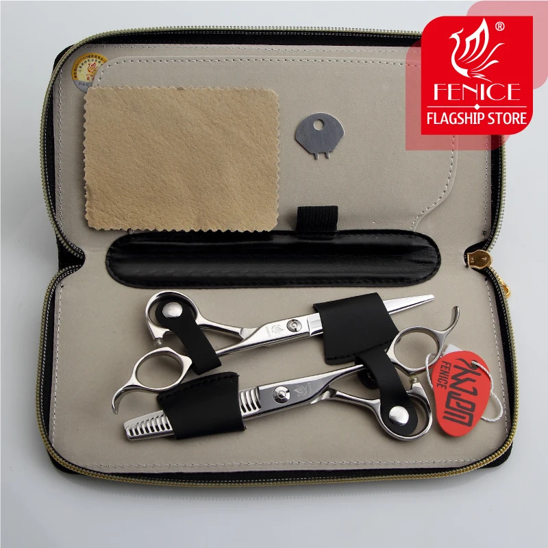 Fenice быстрорежущие и филировочные ножницы 5 + 6 0 дюйма или JP440C|thinning shears|cutting scissorstops
