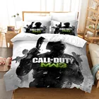 Комплект постельного белья Call of Duty Warzone, односпальный, двойной, полноразмерный, Королевский, Игровой Комплект постельного белья, Aldult, комплект из двух предметов, аниме 3D 021