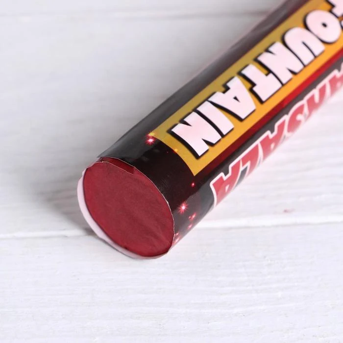 Цветной дым бордовый заряд 1 дюйм ОПТИ средняя интенсивность 60 сек 22 5 см 4883642 | Дом