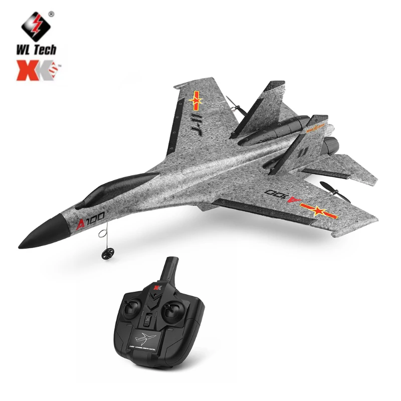 Оригинальный Wltoys XK A100 2 4G 340 мм 3CH RC самолет с неподвижным крылом самолета уличные