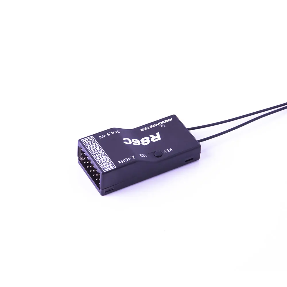 Радиомастер R86C Mini 2 4G 6CH PWM 8CH SBUS D8 совместимый приемник с PWM/SBUS выход