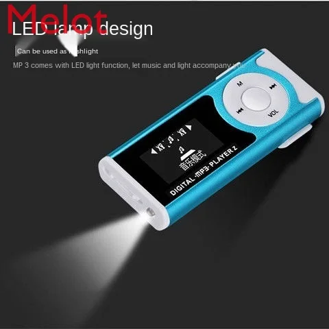 

Mini Player Learning English with Screen Card Mini Sports Running Walkman Music Playing outside