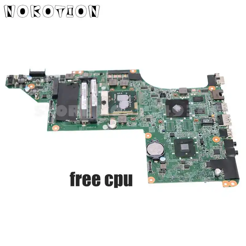 NOKOTION 630985 001 DA0LX6MB6I0 для HP Pavilion DV7 4000 материнская плата ноутбука HM55 DDR3 HD6300 GPU