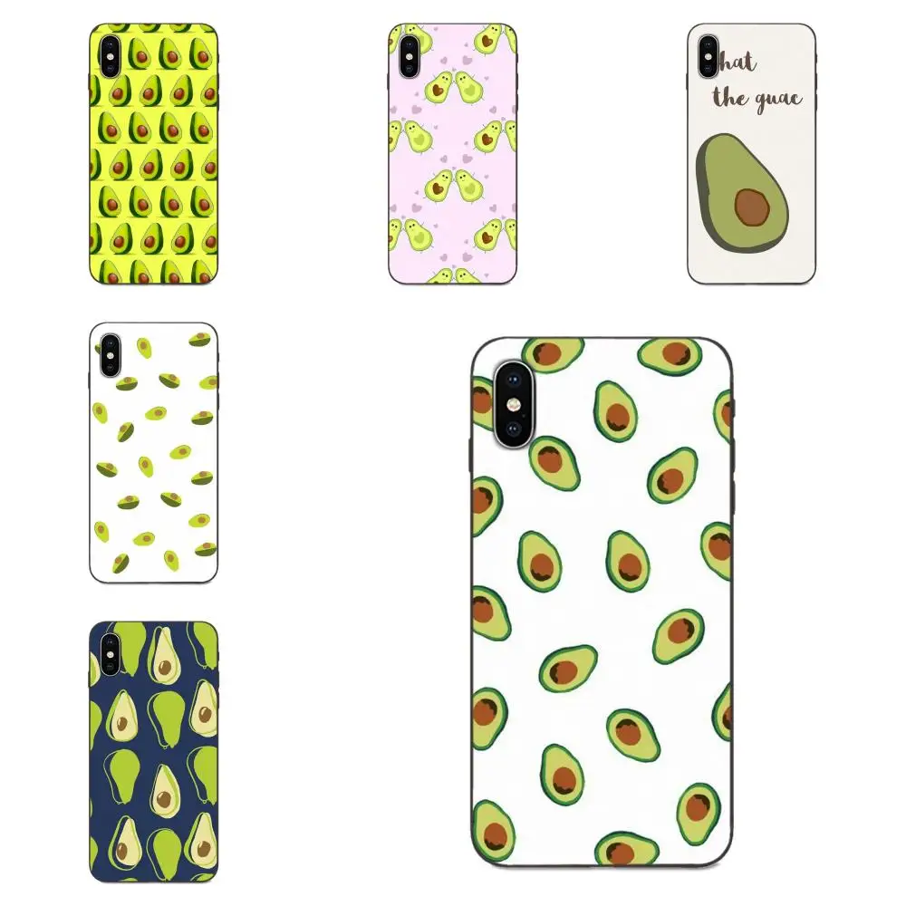 Милый пищевой узор авокадо для Galaxy A10S A20S A2 Core A30S A40S A50S A70S A90 M10 M30S M40 Note 10 Plus ТПУ