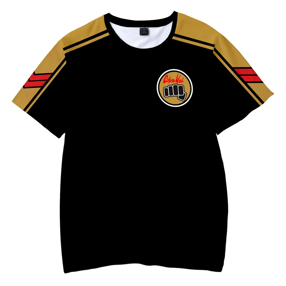 

Casual Cobra Kai Suitable Popular Comfortable Cobra Kai Fashion Summer 3D T Shirt Short Sleeve Girls Boys T Shirt Men Women Tees