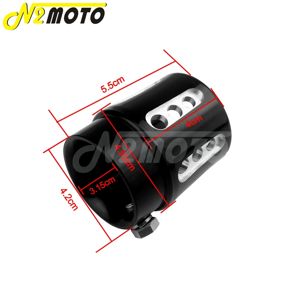 Универсальный пользовательский край вырезать 1 3/4 &quotвыхлопной наконечник кафе