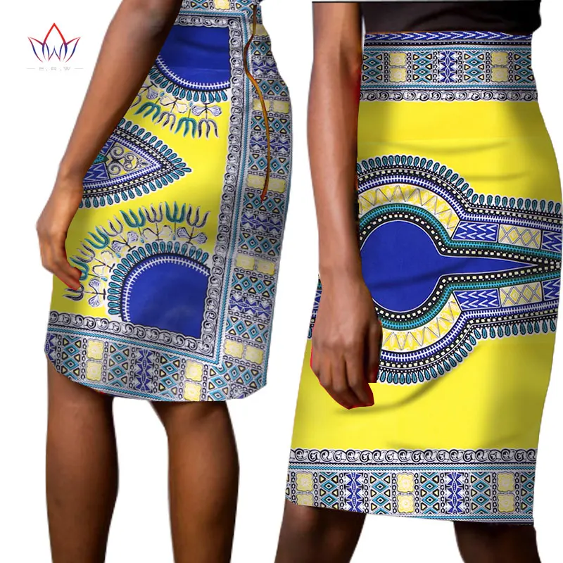 2021 Новый юбки из Анкары для Для женщин в африканском стиле юбка с принтом Дашики