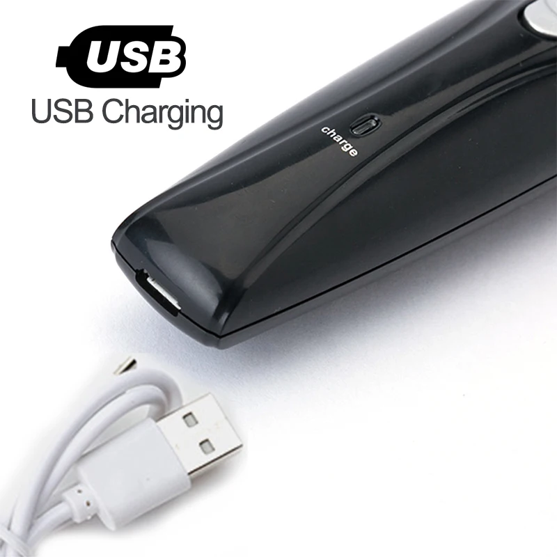 Машинка для стрижки волос в носу и ушах 5 1 с зарядкой от USB | Красота здоровье