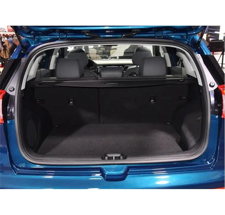 

For Rear Trunk Cargo Cover Security Shield For KIA Niro 2016 2017 2018 2019 High Qualit Black Beige Auto Accessories