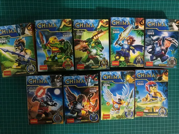 Chima Мини фигурки наборы строительных блоков обучающие игрушки Обучающие для